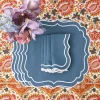 Agatha Blue Placemats (Set Of 4)