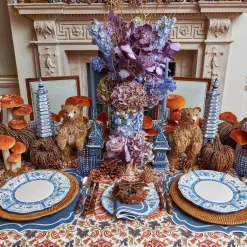 Agatha Blue Placemats (Set Of 4)