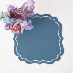 Agatha Blue Placemats (Set Of 4)