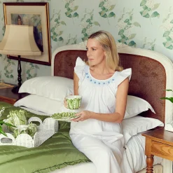 Alice Blue Sleeveless Nightdress