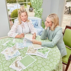 Alice's Bouquet Fabric (Blue)