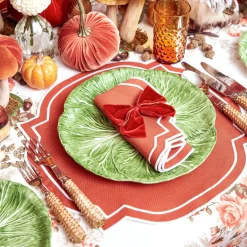 Amber Hobnail Jug And Glasses (Set Of 6)