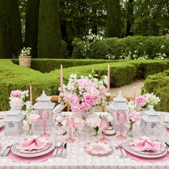 Amelie Pink Placemats & Napkins (Set Of 4)