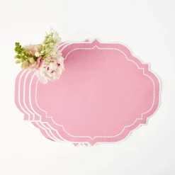 Amelie Pink Placemats (Set Of 4)