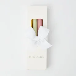 Assorted Pastel Candles (Set Of 8)