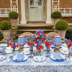 Beatrice Blue Tablecloth