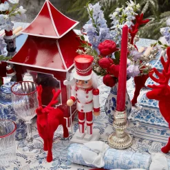 Berry Red Candles (Set Of 8)