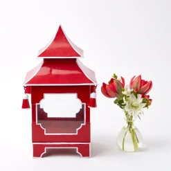 Berry Red Pagoda Lantern