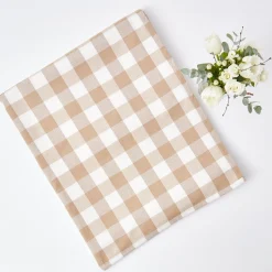 Biscuit Gingham Tablecloth