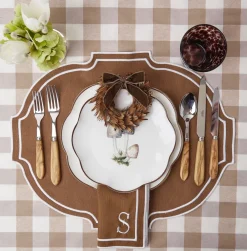 Biscuit Gingham Tablecloth