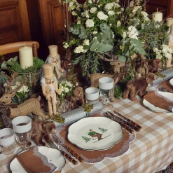 Biscuit Gingham Tablecloth