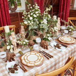 Biscuit Gingham Tablecloth