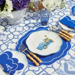 Blue Bamboo & Gabrielle Linen Set