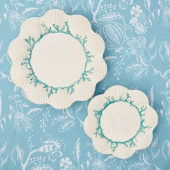Blue Coral Starter Plates (Set Of 4)