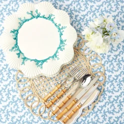 Blue Coral Tablecloth