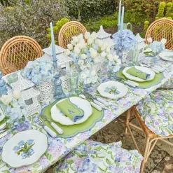 Blue Hydrangea Seat Pad Cushion