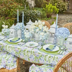 Blue Hydrangea Tablecloth