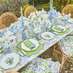 Blue Hydrangea Tablecloth