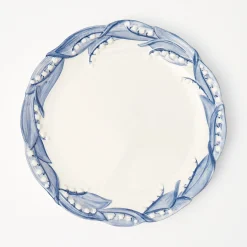 Blue Lily Of The Valley Dinner Plate