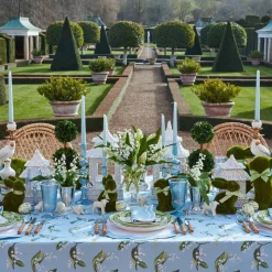 Blue Lily Of The Valley Tablecloth