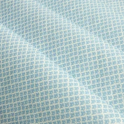 Blue Lotus Flower Fabric