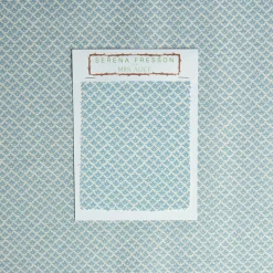 Blue Lotus Flower Fabric