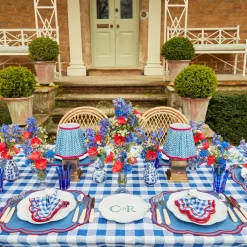 Blue Lotus Lampshade