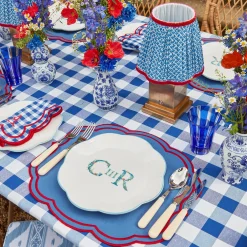 Blue Lotus Lampshade