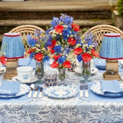 Blue Lotus Lampshade