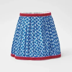 Blue Lotus Lampshade