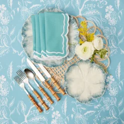 Blue Matilde Starter Plates (Set Of 4)