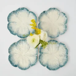 Blue Matilde Starter Plates (Set Of 4)