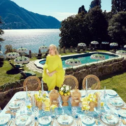 Blue Melograno Dinner Plates (Set Of 4)