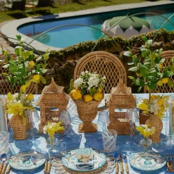 Blue Melograno Dinner Plates (Set Of 4)