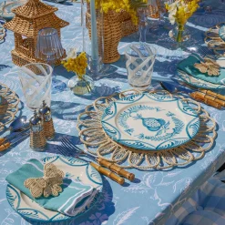 Blue Melograno Tablecloth