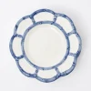 Blue Petal Bamboo Dinner Plate