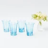 Blue Positano Glasses (Set Of 4)