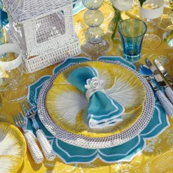 Blue Positano Glasses (Set Of 4)