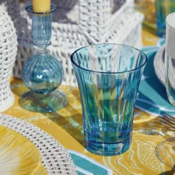 Blue Positano Glasses (Set Of 4)
