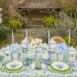 Blue Tulip Dinner Plate