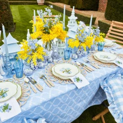 Blue Tulip Starter Plates (Set Of 4)