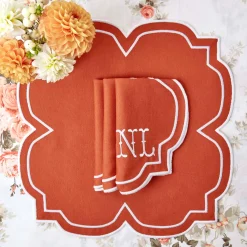 Burnt Orange Napkins (Set Of 4)