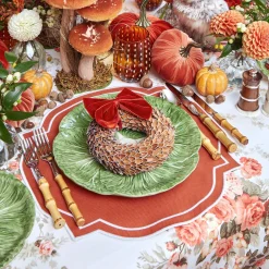 Burnt Orange Placemats (Set Of 4)