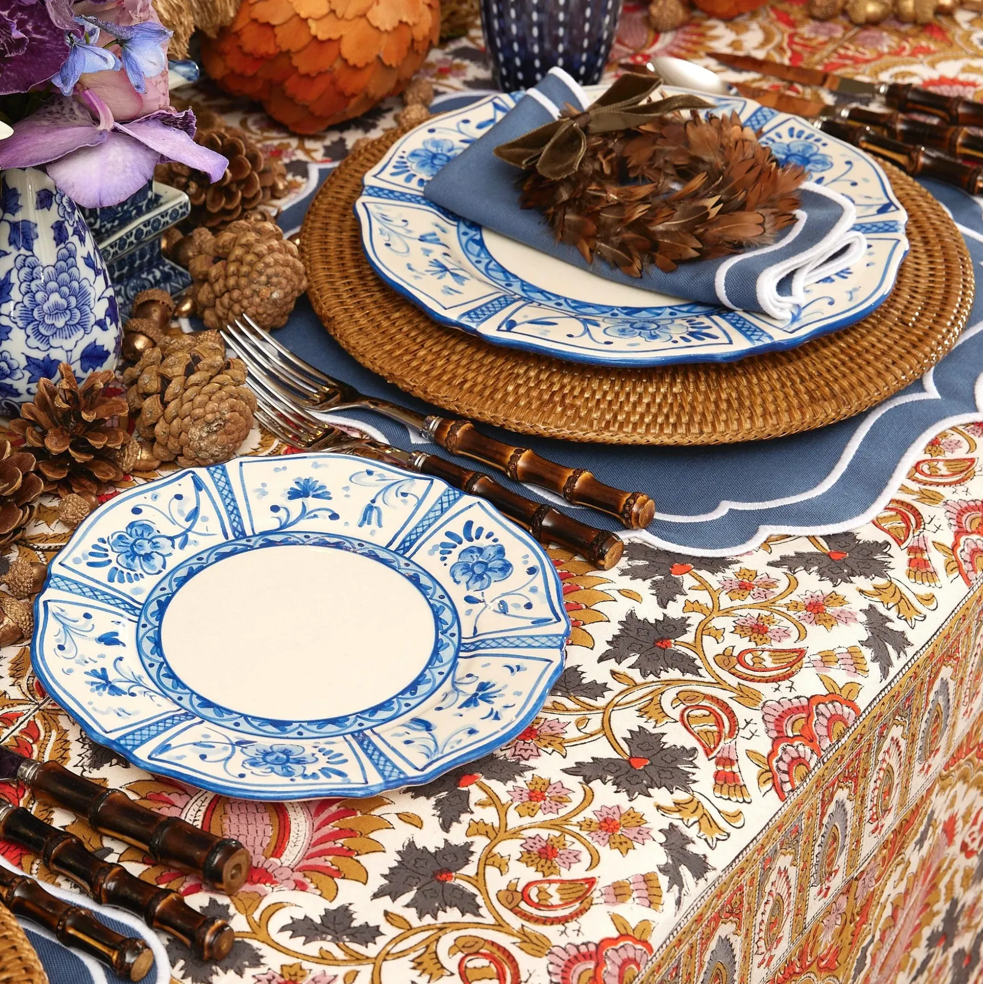 Cadiz Hand Painted Starter Plates (Set Of 4)