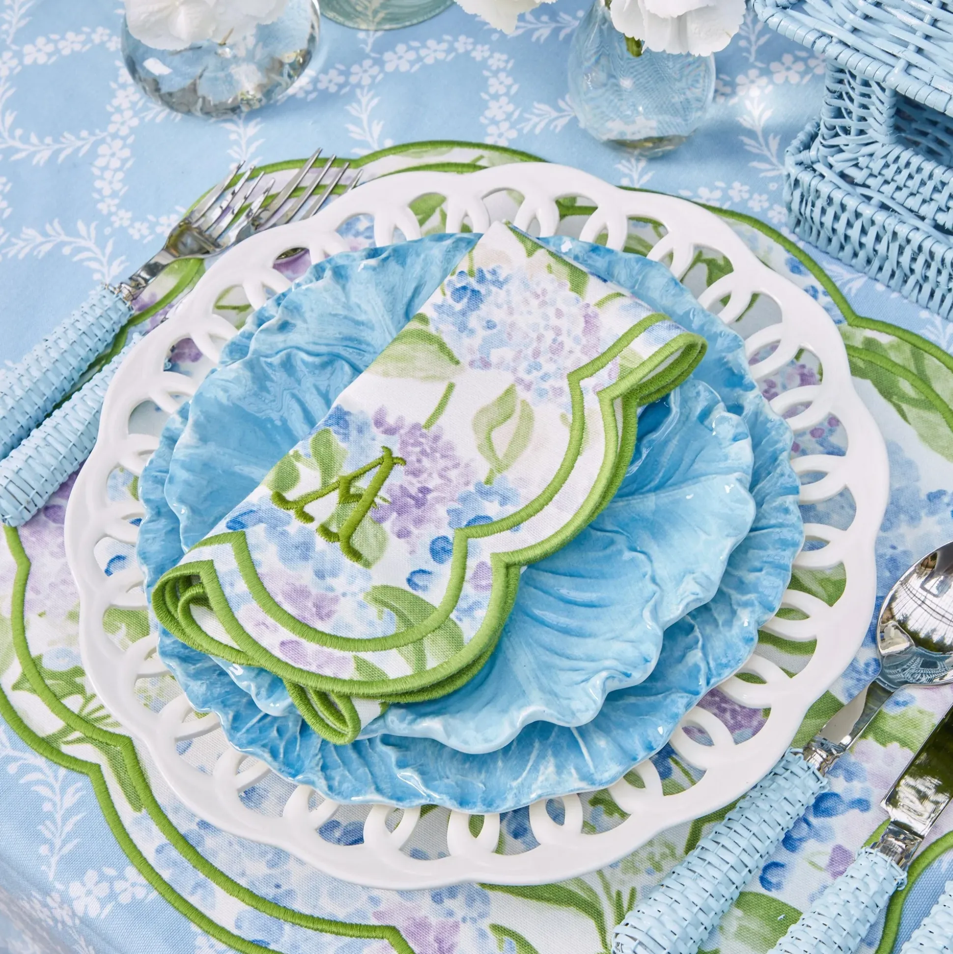 Camilla Hydrangea Napkins (Set Of 4)