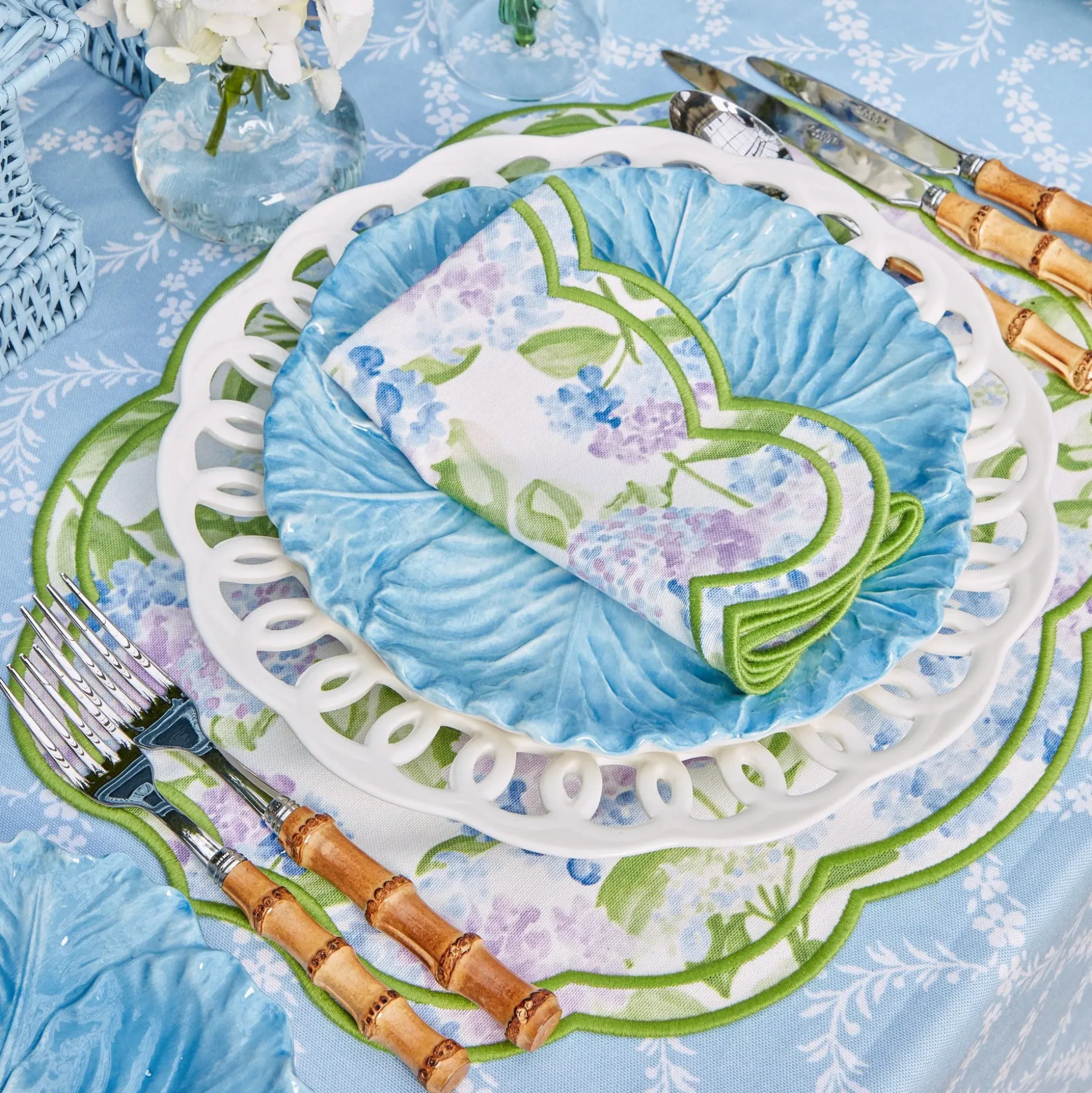 Camilla Hydrangea Napkins (Set Of 4)