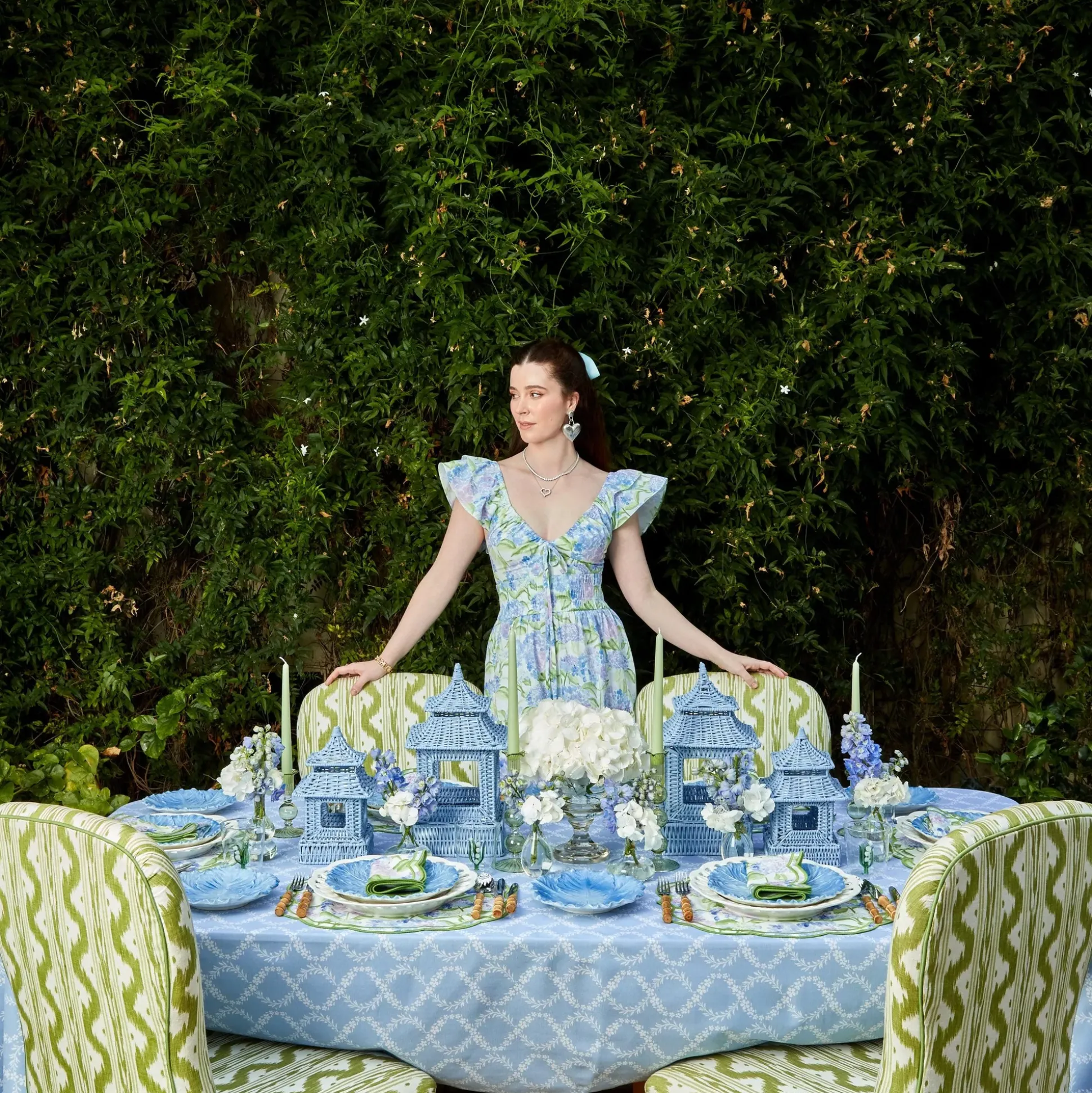 Camilla Hydrangea Napkins (Set Of 4)