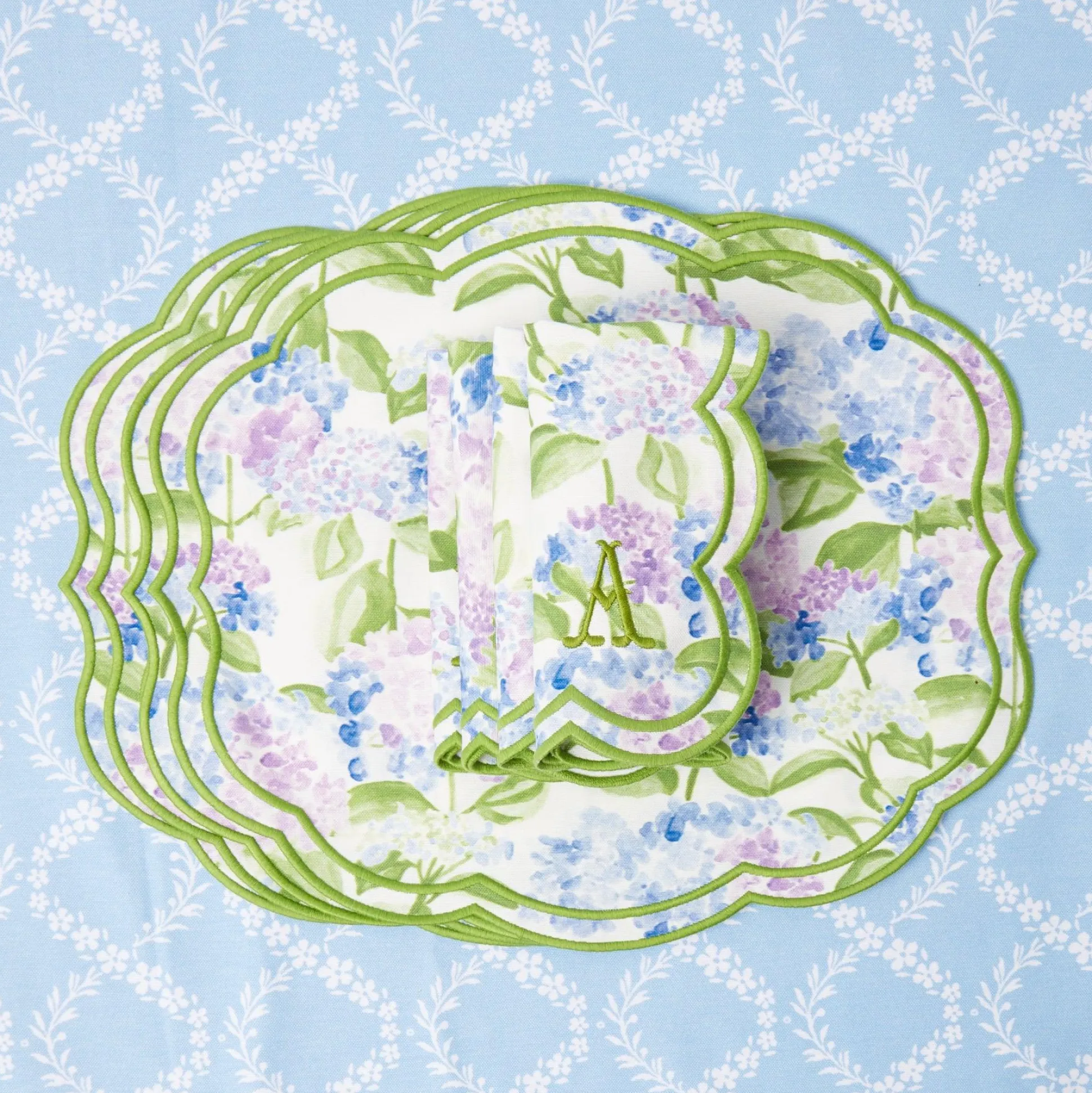 Camilla Hydrangea Napkins (Set Of 4)