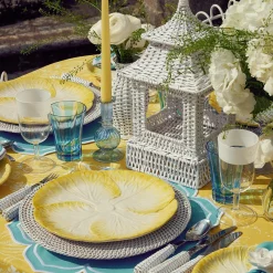 Camille Azure Candle Set (Yellow)