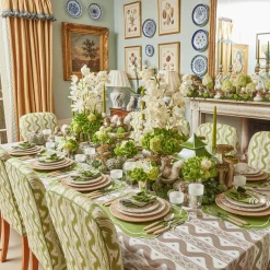 Camille Olive Candle Holder Set